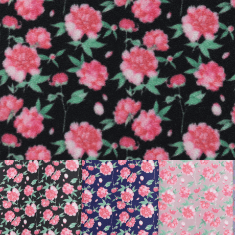 生地/芍薬（シャクヤク）柄【全3色】/アムンゼン