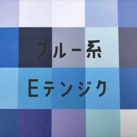 生地/Eテンジク生地単色（ブルー系）