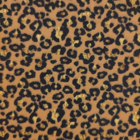 生地/レオパード柄/Eテンジク