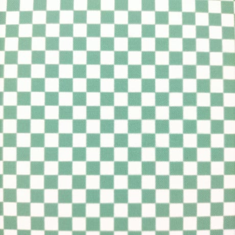 生地/チェッカー柄（グリーン）/Pローン