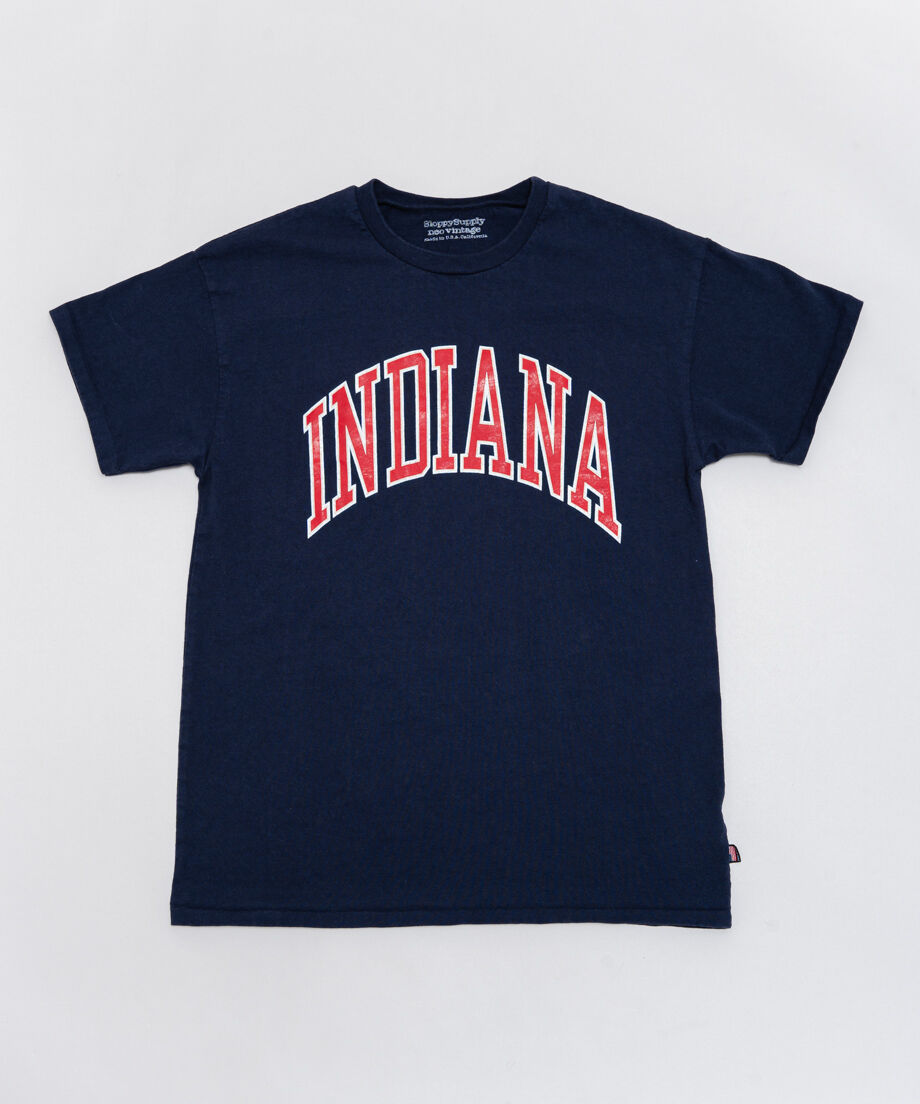 SLOPPY SUPPLY NEO VINTAGE SS TEE INDIANA FADE N...