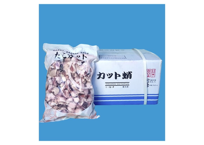 岩タコ生カット4/5g(1kgあたり230粒)1キロ✕10 | たこ焼き 岩タコ生カット4/5g(1kgあたり230粒)1キロ✕10 | たこ焼き