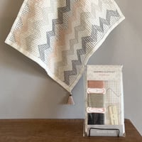 【峰々/限定'22冬】Sashiko Cloth KIT  刺し子クロスのキット