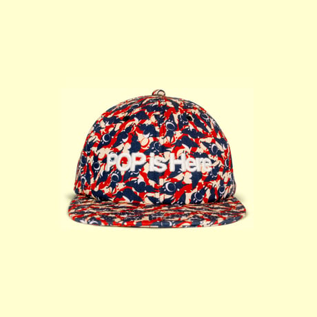 PATTERNED ALL OVER SNAPBACK CAP"Play"