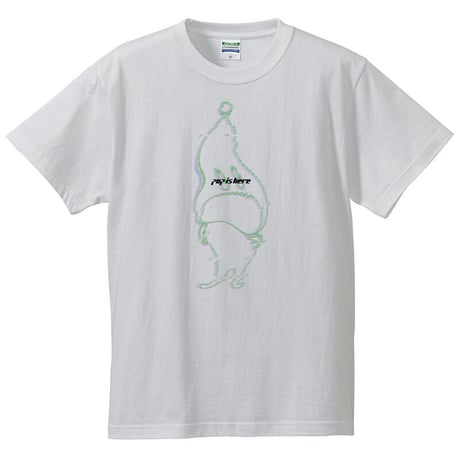 WARP HACKALL T-shirts "WHITE"