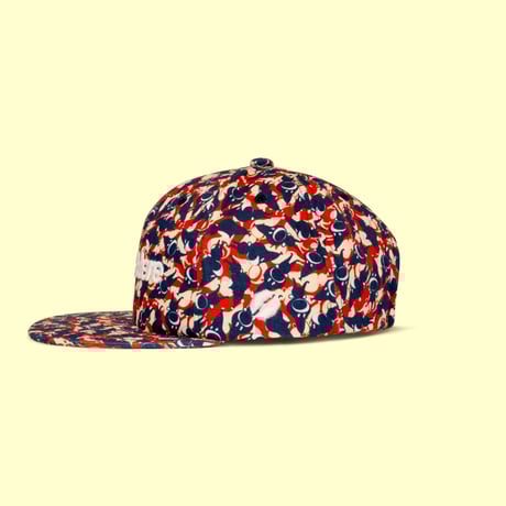 PATTERNED ALL OVER SNAPBACK CAP"Play"