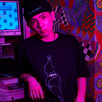 WARP HACKALL T-shirts "WHITE"