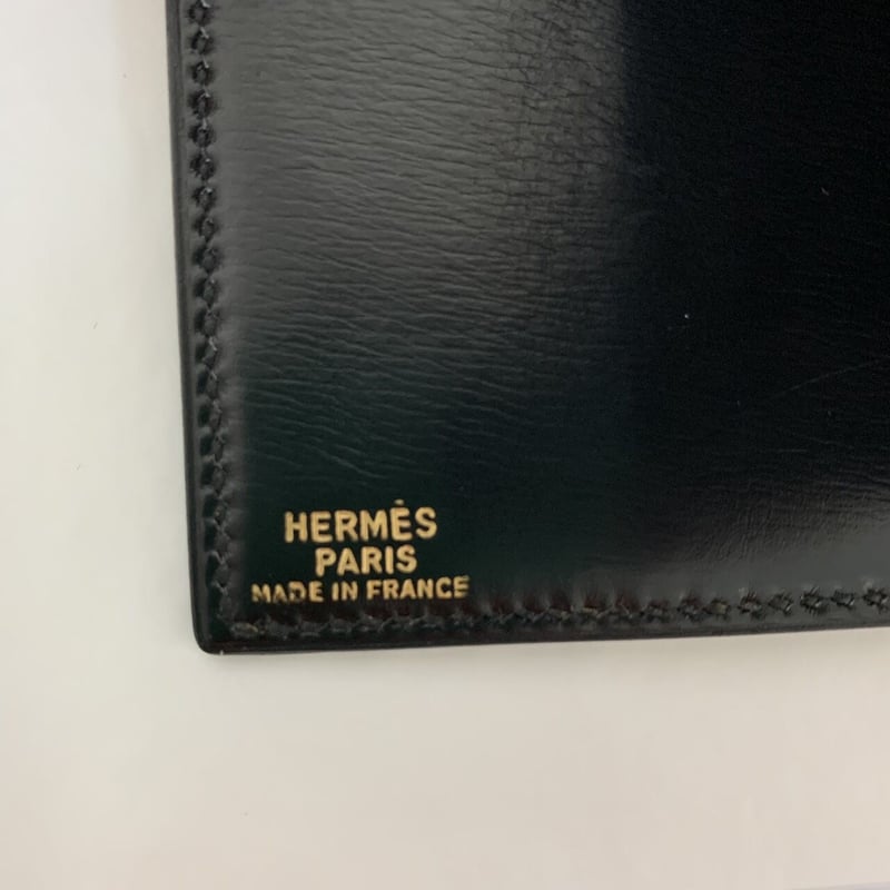 HERMES エルメス ウォレット 財布 カードケース black | Antique HERMES エルメス ウォレット 財布 カードケース black | Antique