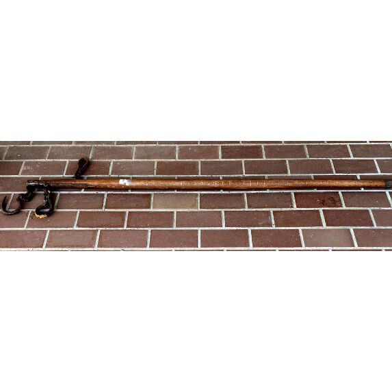 棒秤 木桿（もくかん） 兵庫 五拾貫はかり 秤量約187.5kg | Antique