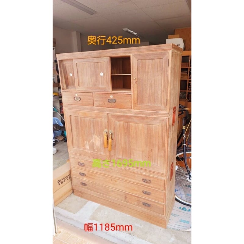 桐タンス 収納 古民家 家具 アンティーク レトロ | Antique BONANZA