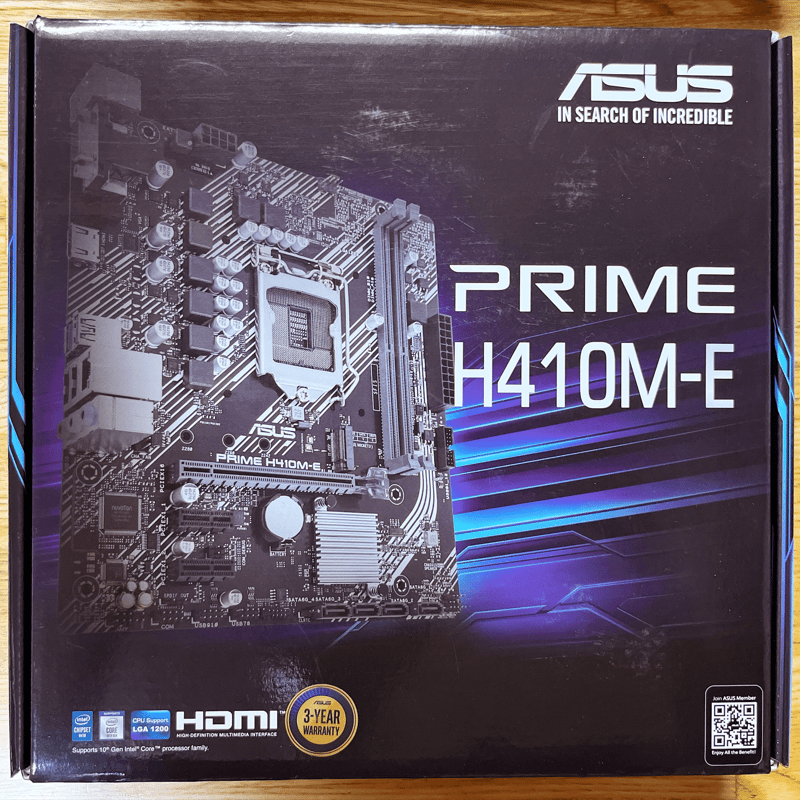 ASUS PRIME H410M-A LGA1200用マザーボード ASUS Prime H410M-A