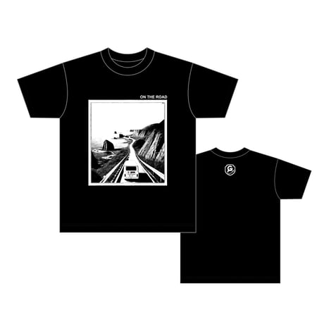 ON THE ROAD Tシャツ ／ブラック