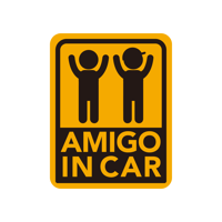 AMIGO IN CARマグネットシート