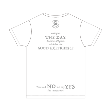 NO YES Tシャツ／ホワイト