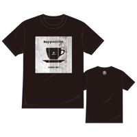 Rappuccino Tシャツ／ブラック