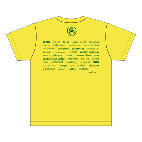 SURVIVE Tシャツ／イエロー