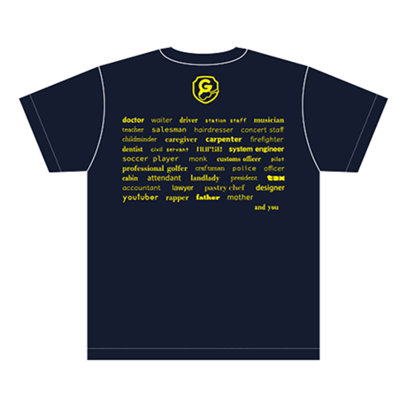 SURVIVE Tシャツ／ネイビー