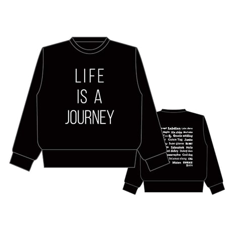 LIFE IS JOURNEYトレーナー