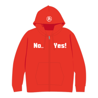 NO YES パーカー／レッド