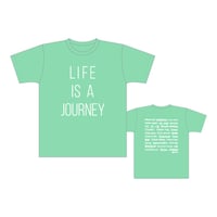 LIFE IS A JOURNEY ドライTシャツ／メロン
