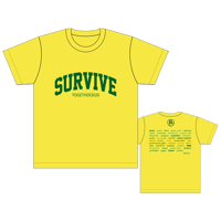 SURVIVE Tシャツ／イエロー