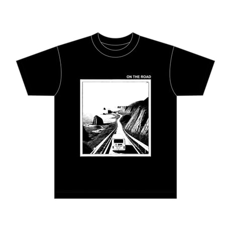 ON THE ROAD Tシャツ ／ブラック