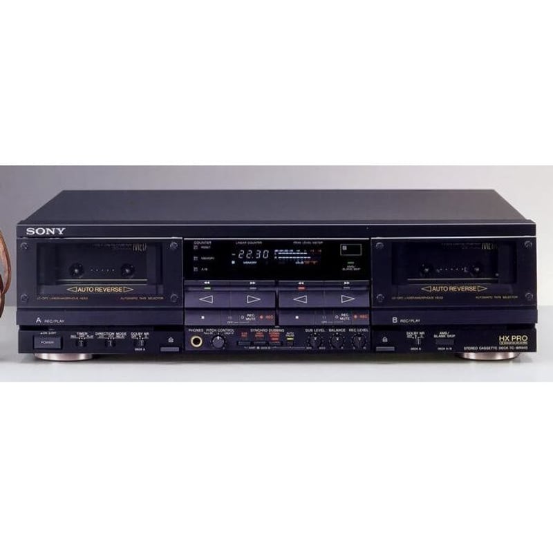 中古】SONY ソニー TC-WR910 ツイン録再リバース カセットデッキ 中古】SONY ソニー TC-WR910 ツイン録再リバース カセットデッキ