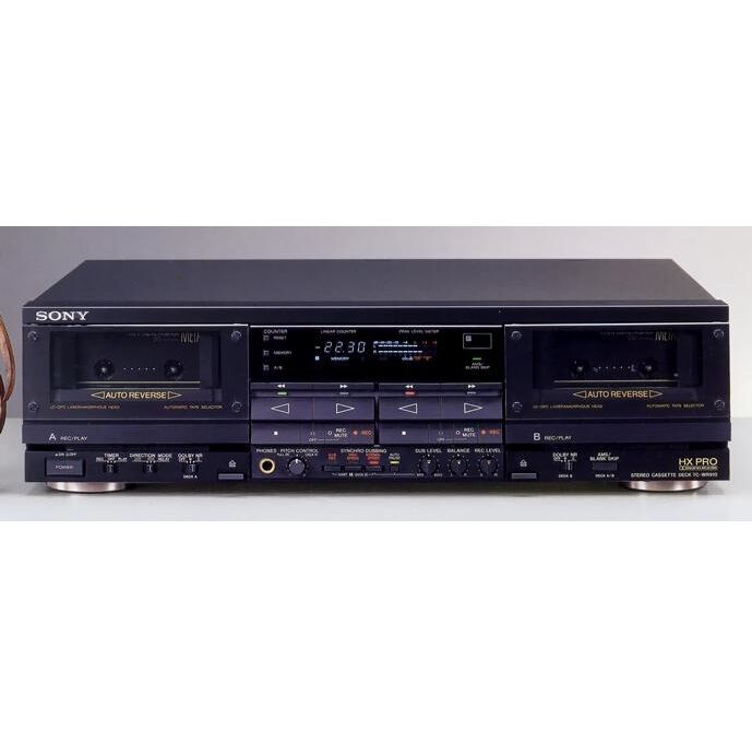中古】SONY ソニー TC-WR910 ツイン録再リバース カセットデッキ | 和