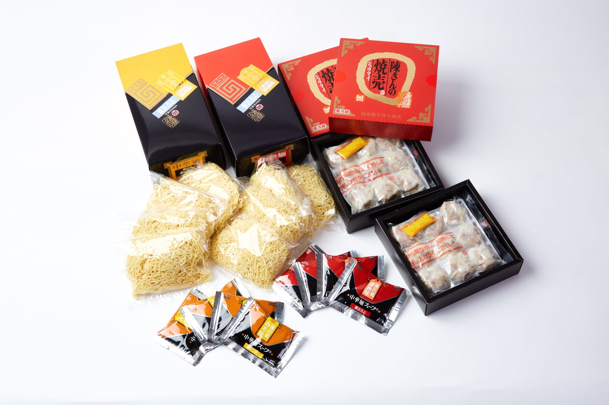 中華麵・特選手作り点心セットB | 横浜点心｜シュウマイ・中華料理の
