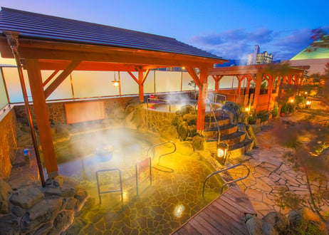 【土日祝限定】ご入浴＆岩盤浴＆お食事セットチケット｜潮芦屋温泉SPA水春