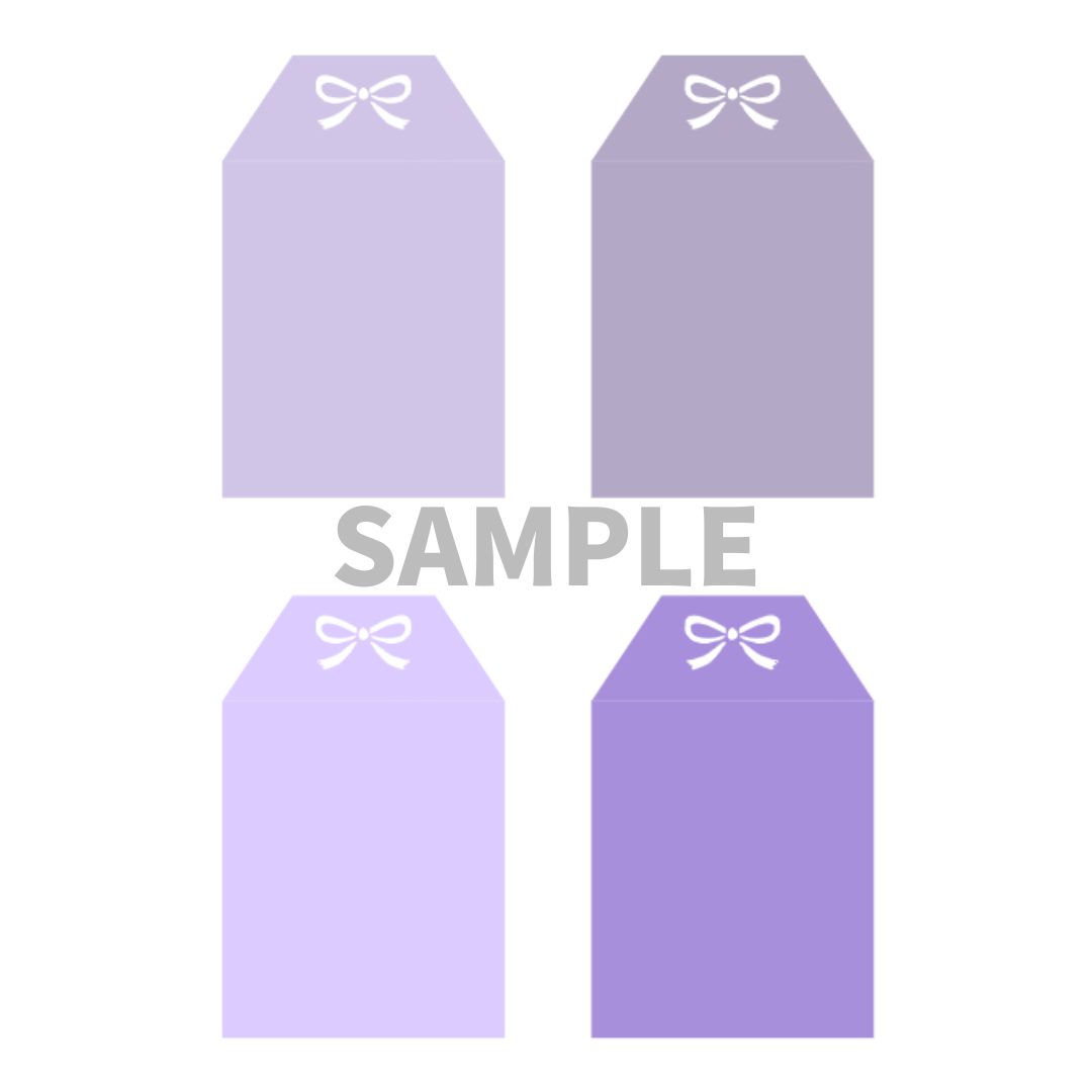 メッセージカード（お守り）（A4サイズ/PDF 3ページ） | Belle Milyy