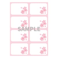 2mom's様✩⋆確認専用ページ メッセージカード メッセージカード（A4サイズ/PDF 2ページ） | Belle Milyy