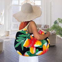 Hawaiian_Ohanabag｜フラレッスン用バッグ【XLL】ブラックマンゴー