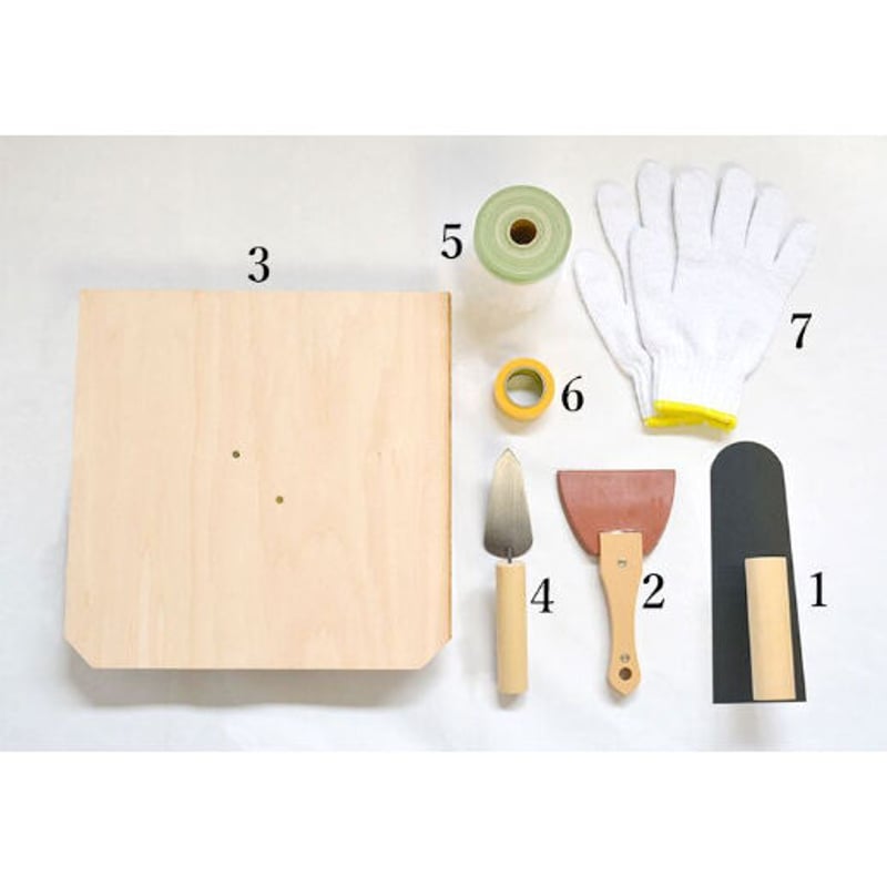 工芸品 Gito 漆芸 / SHITSUGEI 】漆喰 tool set | LOHASJIN