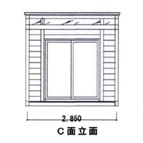 【 木の香 / KONOKA 】DIYハウスキット　＜ TYPE2850 / 4畳半 ＞