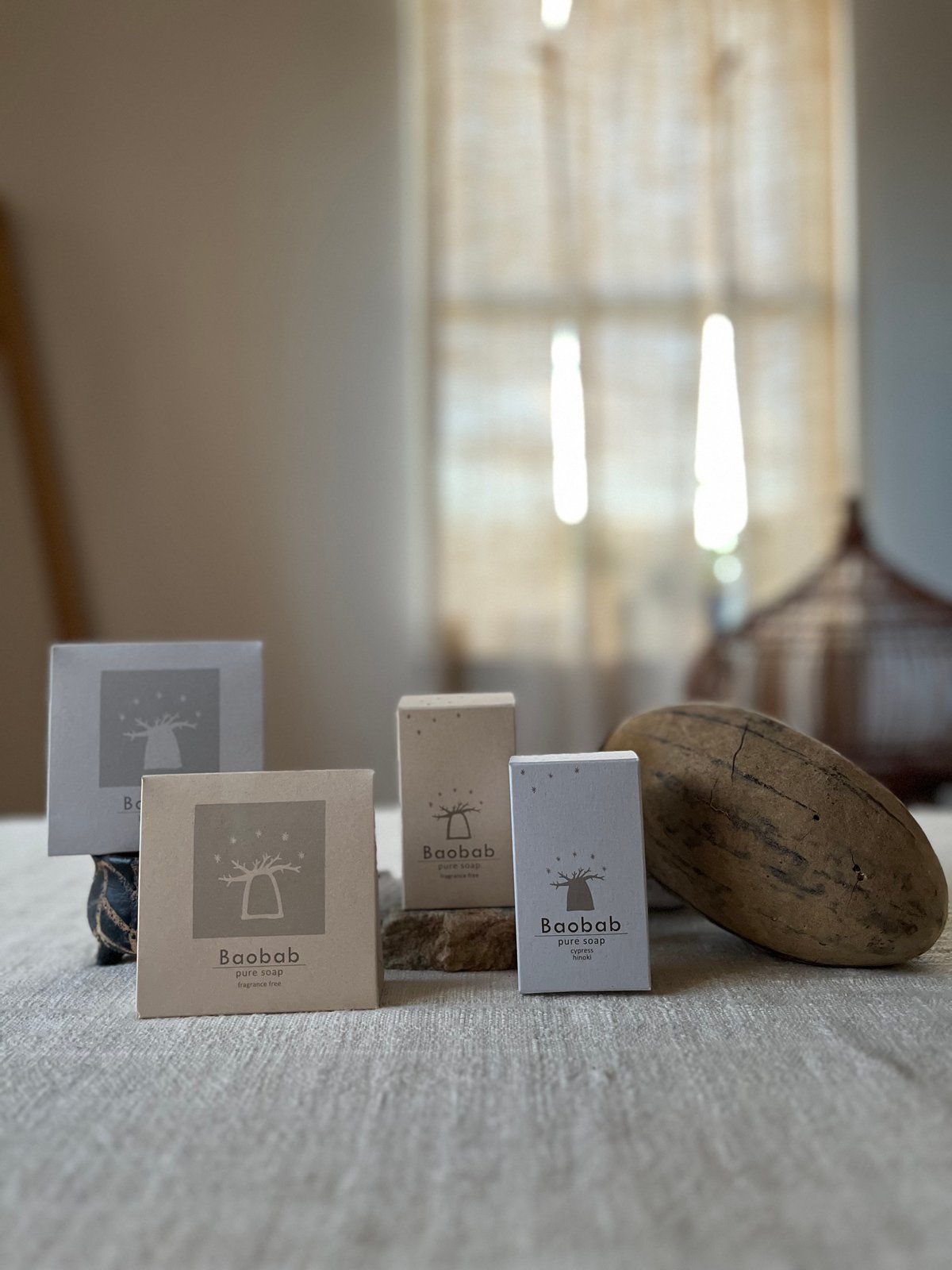 バオバブピュアソープ ≪100≫ 85g(無香料) | Baobab shop