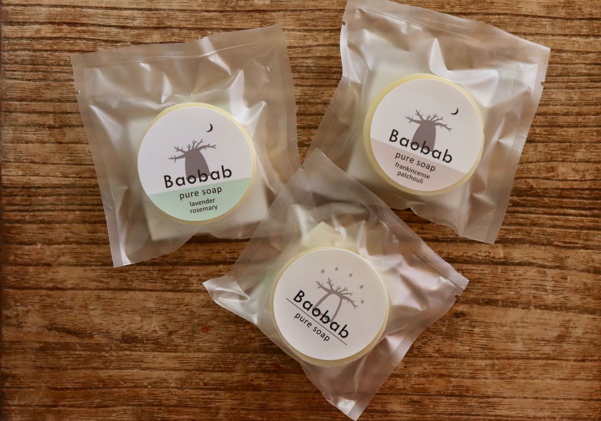 バオバブピュアソープ ≪野S≫35g(ラベンダー・ローズマリー) | Baobab