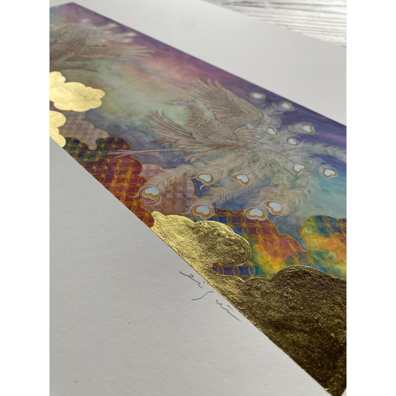 平和の象徴⭐️鳳凰雲図 ジークレー版画 初版10枚 特別価格 | 工房 映水