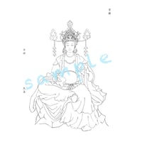 『七面天女』