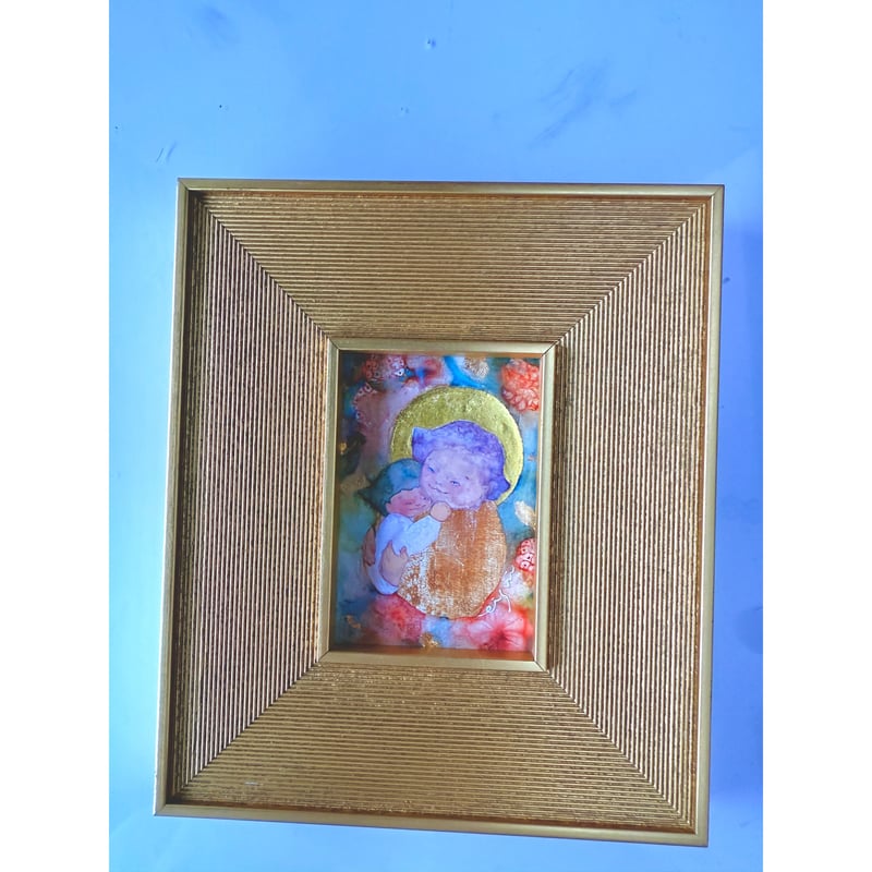 母子像（ゴールド） | 工房 映水