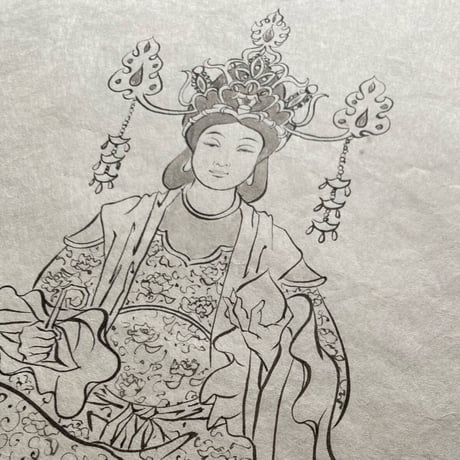 『七面天女』