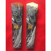木剣絵付（全面・２龍）