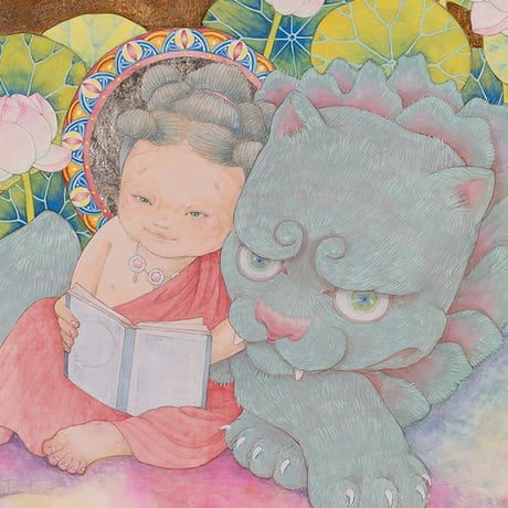 知恵の神様🩵ベビー文殊ちゃん