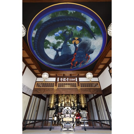 御朱印帳『青蓮華龍王図』