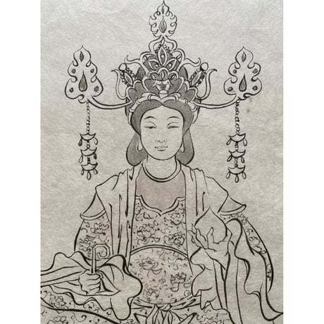 『七面天女』