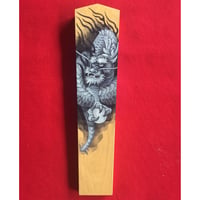 木剣絵付（四面・１龍）