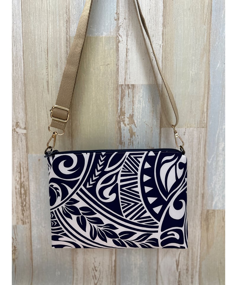 ハワイアンキルト♪ハンドメイドバッグ♪パイナップル♪タパ