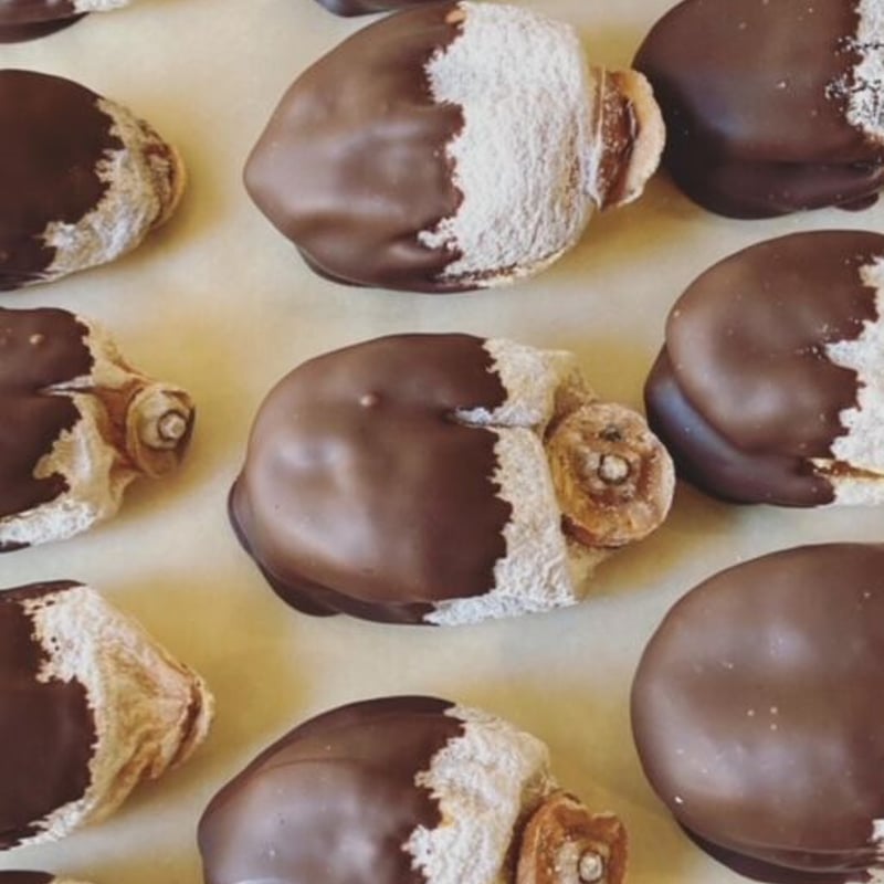 素材を味わうチョコレート（市田柿） | GEOMETRICCACAO