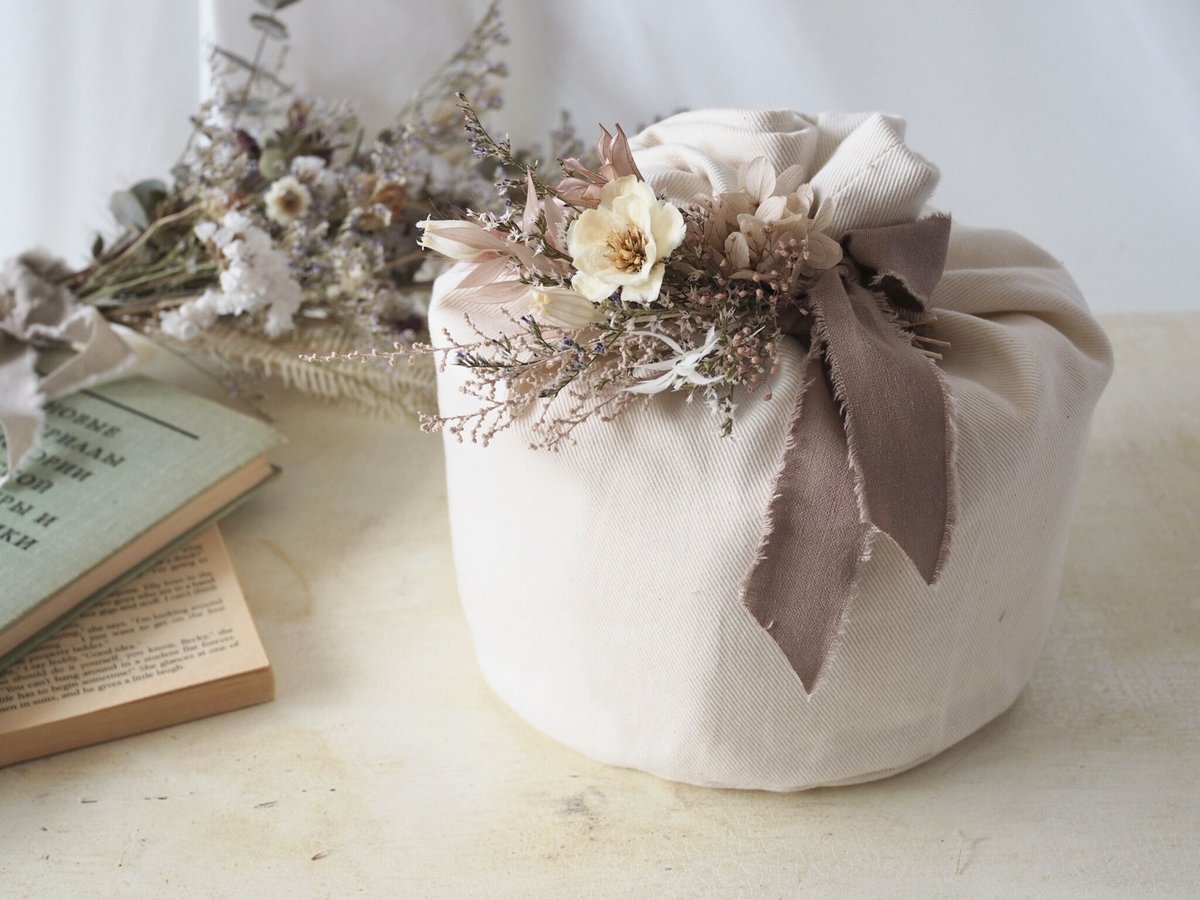 おむつケーキ pink | ドライフラワー専門店 Tette(テッテ) | 新潟県燕市