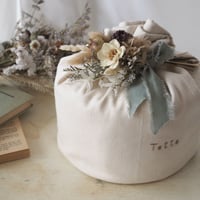 おむつケーキ natural   名前刺繍あり